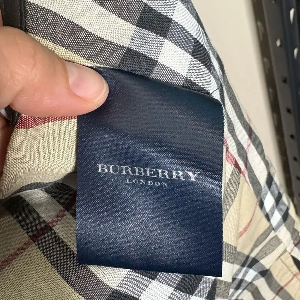 Vintage Burberry Men’s Winter Coat / Vest with Detachable Lining Puffer - Small